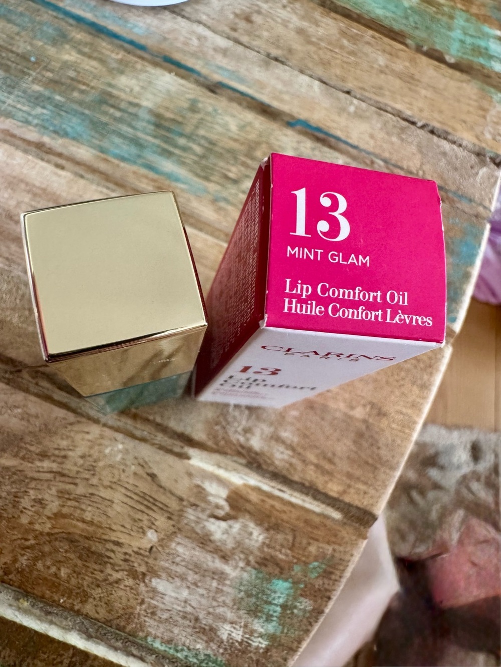 Clarins Lip Comfort Oil - 13 Mint Glam 7 mL - Picture 5 of 9